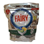 Таблетки за съдомиялна Fairy Platinum hepsi bir arada 33 броя в опаковка